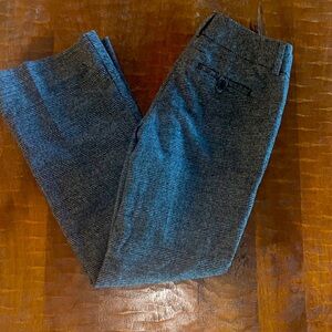 Banana Republic Women’s  Charcoal Plaid Martin Fit Pants Size 0